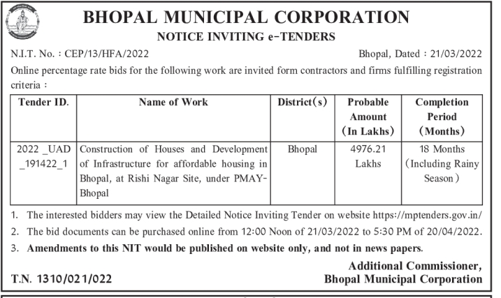 BMC BHOPAL 